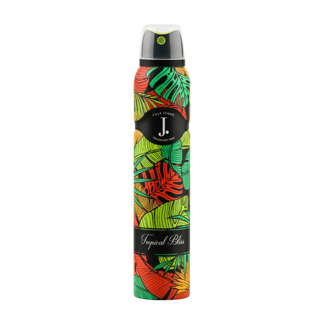 J. Tropical Bliss Femme Perfume Body Spray 200ml - Buy Online in Pakistan at Cosmia.pk