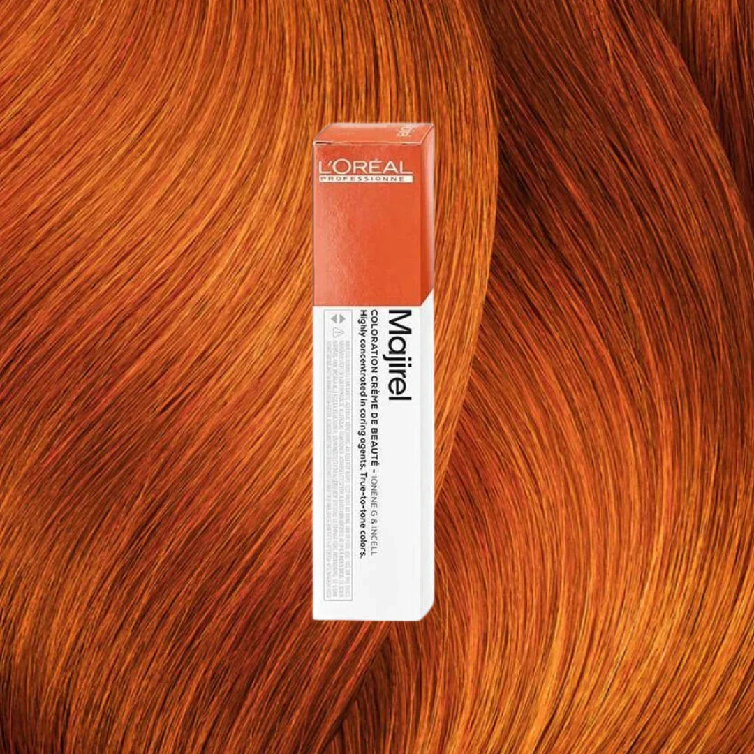 L’Oréal Majirel 7.44 Deep Copper Blonde Hair Colour (50ml) - Buy Online in Pakistan at Cosmia.pk