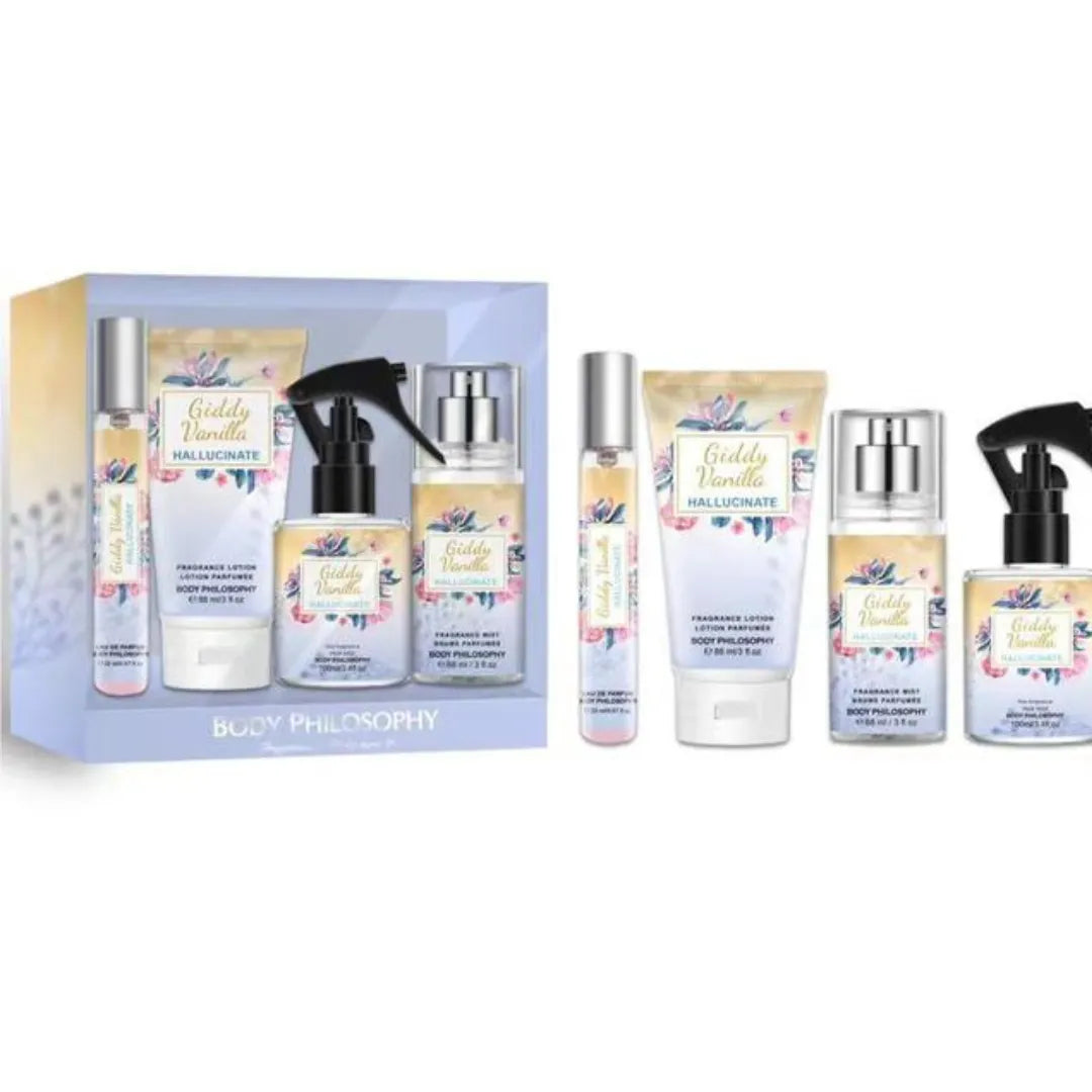 Body Philosophy 4‑Pieces Fragrance Set - Buy Online in Pakistan at Cosmia.pk