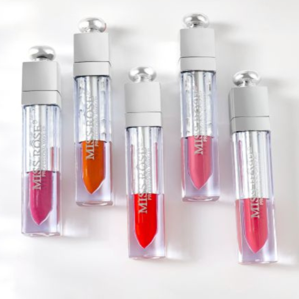 Miss Rose Silver Angelic Matte Lip Gloss - 24Pcs - Buy Online in Pakistan at Cosmia.pk