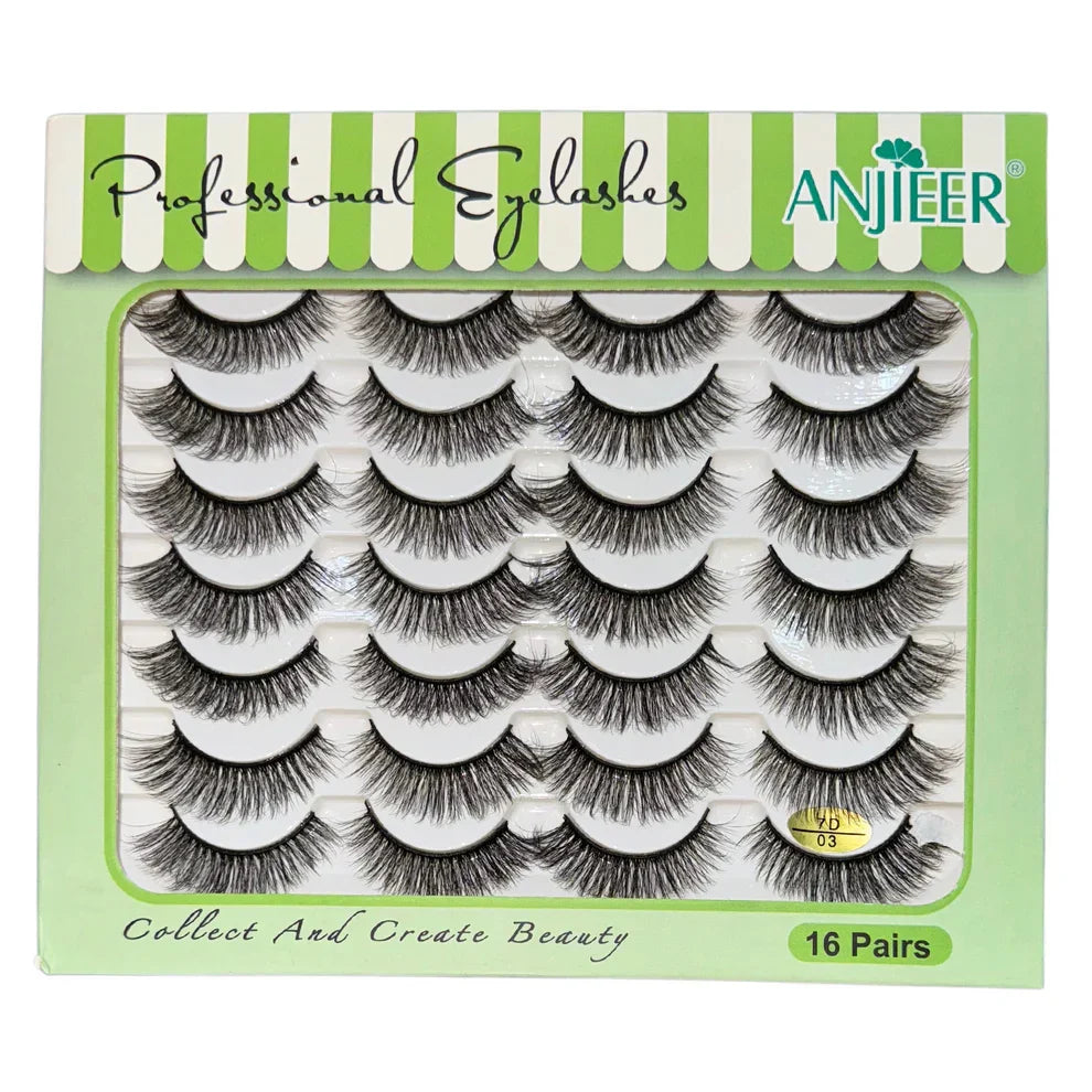 Anjeer 16 Pairs Lashes - Buy Online in Pakistan at Cosmia.pk