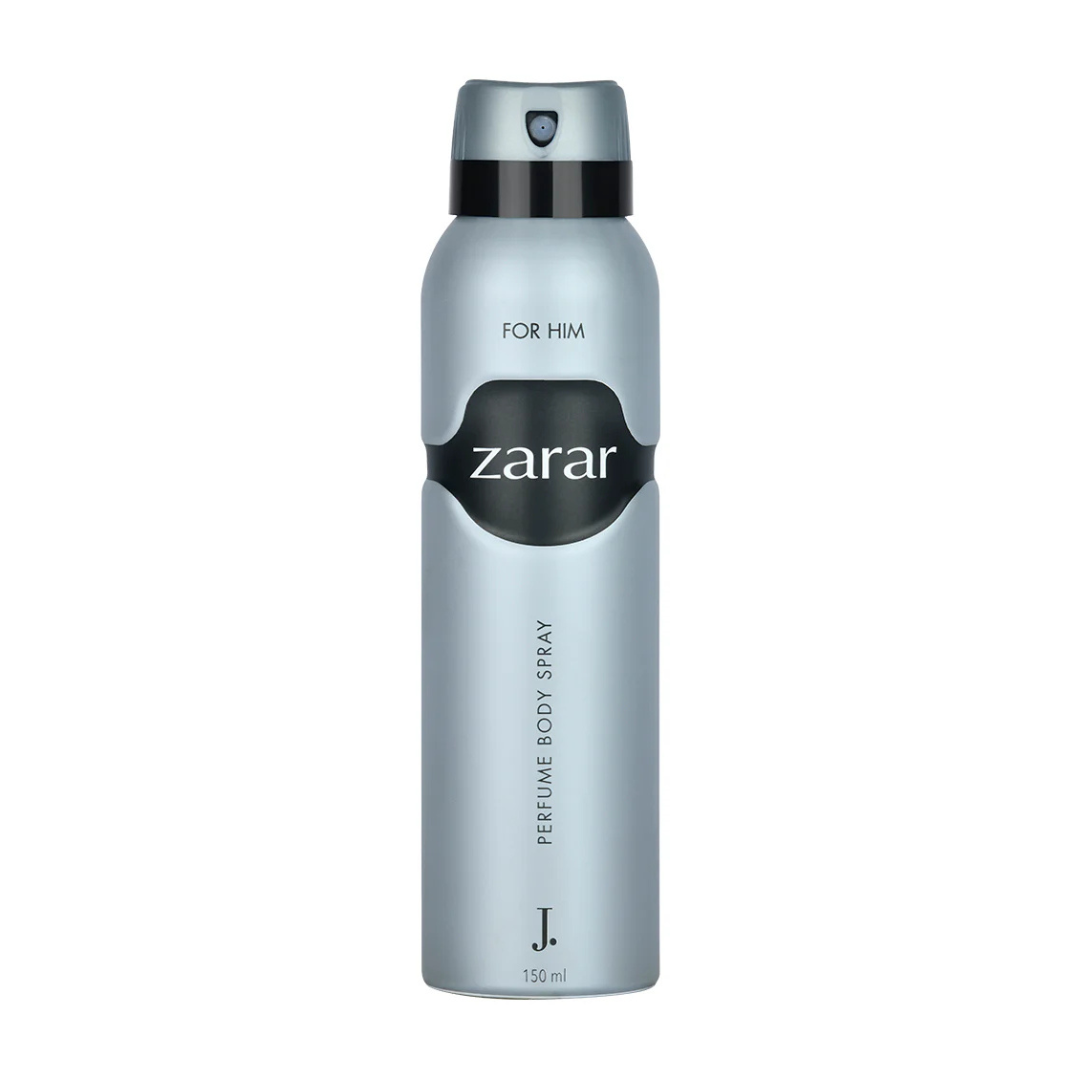 Junaid Jamshed J. Zarar Perfume Body Spray – 150ml - Buy Online in Pakistan at Cosmia.pk
