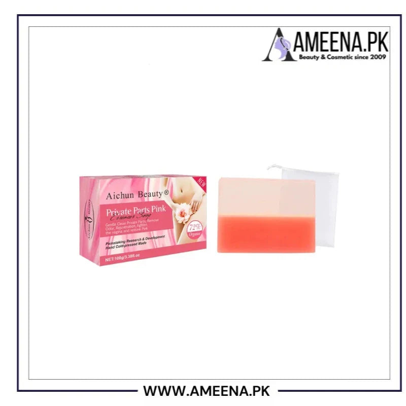 Aichun Beauty Private Parts Pink Essence Soap - Buy Online in Pakistan at Cosmia.pk