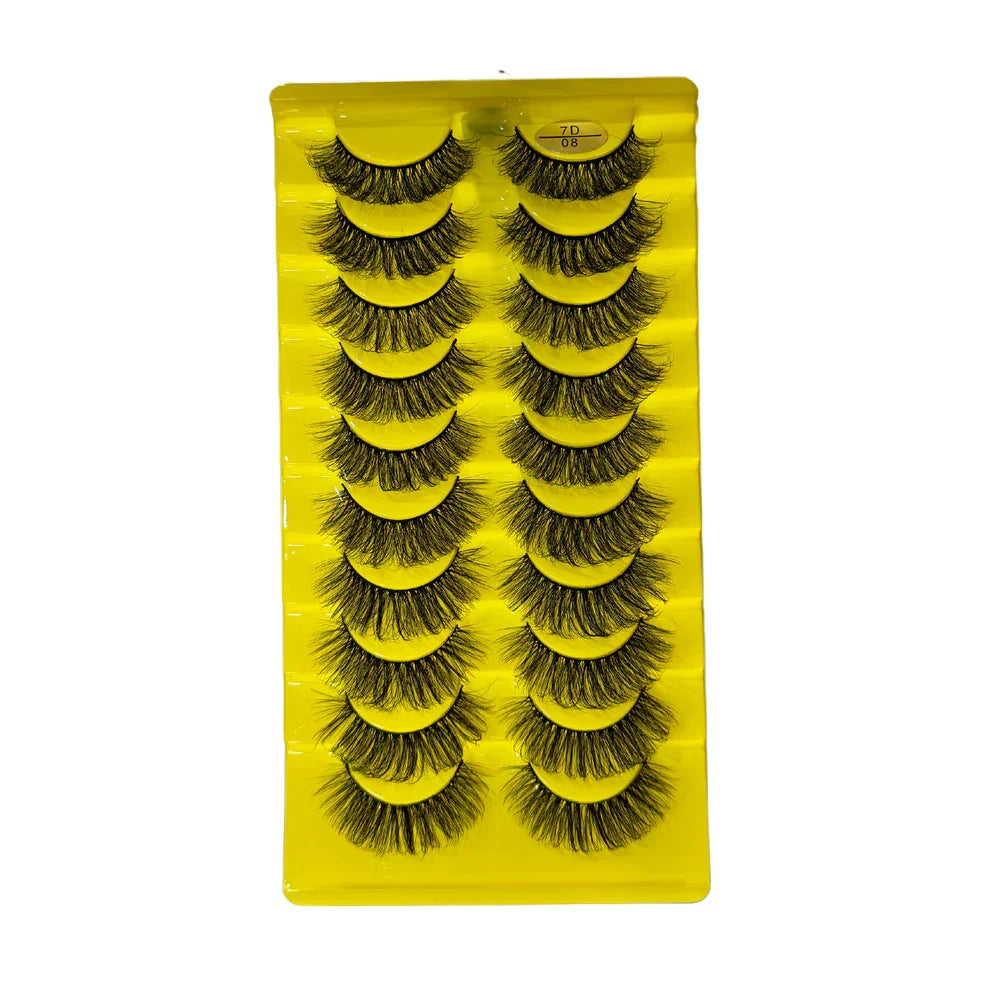 10 Pairs Mink Lashes - Reusable - Buy Online in Pakistan at Cosmia.pk
