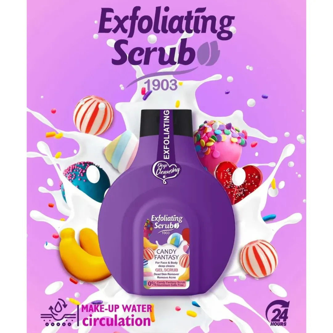 Fruit of the Wokali Candy Fantasy Gel Scrub - Buy Online in Pakistan at Cosmia.pk