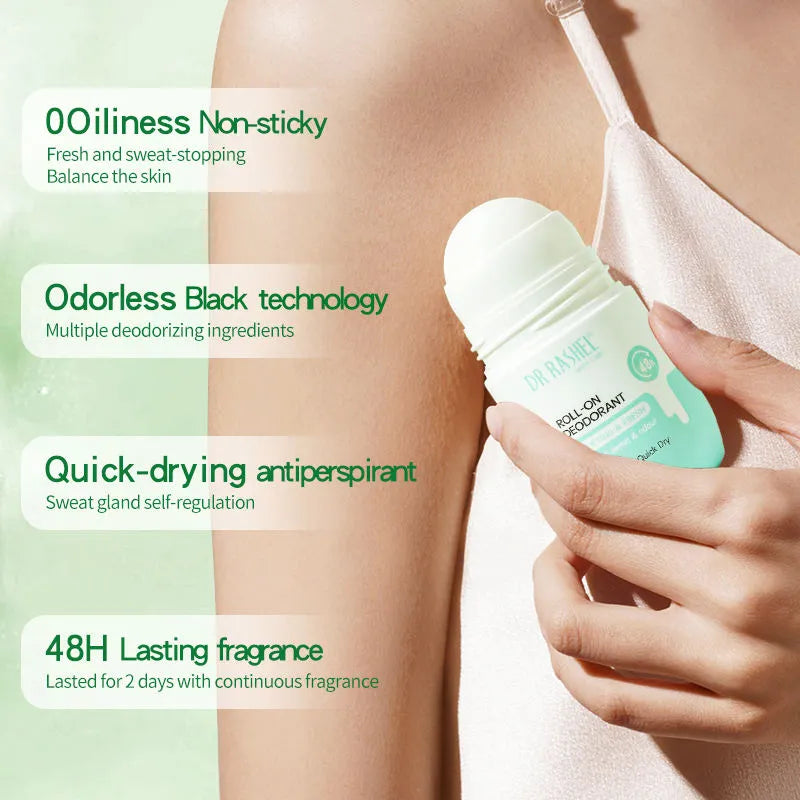 Dr. Rashel Uplifting & Fresh Roll-On Deodorant 48H Protection - 50ml - Buy Online in Pakistan at Cosmia.pk