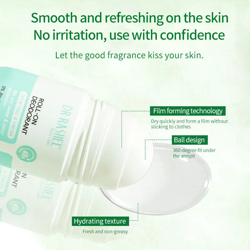 Dr. Rashel Uplifting & Fresh Roll-On Deodorant 48H Protection - 50ml - Buy Online in Pakistan at Cosmia.pk