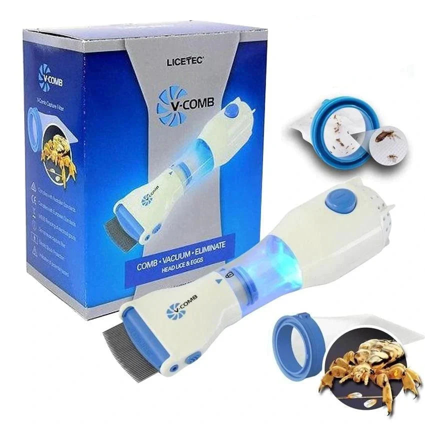 V Comb Electric Anti Lice Removal Machine - Buy Online in Pakistan at Cosmia.pk