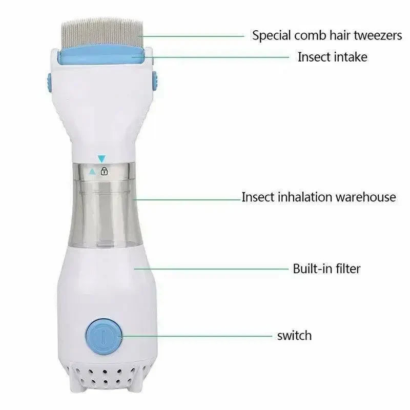 V Comb Electric Anti Lice Removal Machine - Buy Online in Pakistan at Cosmia.pk