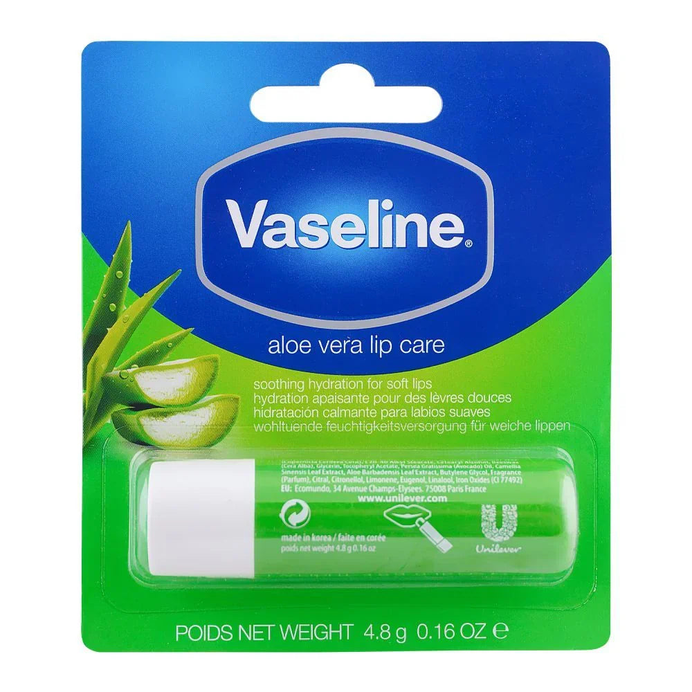 Vaseline Aloe Vera Lip Care - Buy Online in Pakistan at Cosmia.pk