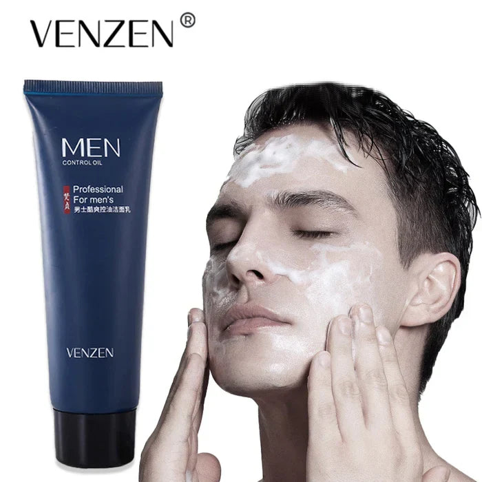 VENZE Men Cool Oil Control Cleanser - 80g - Buy Online in Pakistan at Cosmia.pk