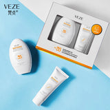 VEZE Pack Of 2 SPF35 Glowing Sunscreen Kit - 45ml+40g - Buy Online in Pakistan at Cosmia.pk