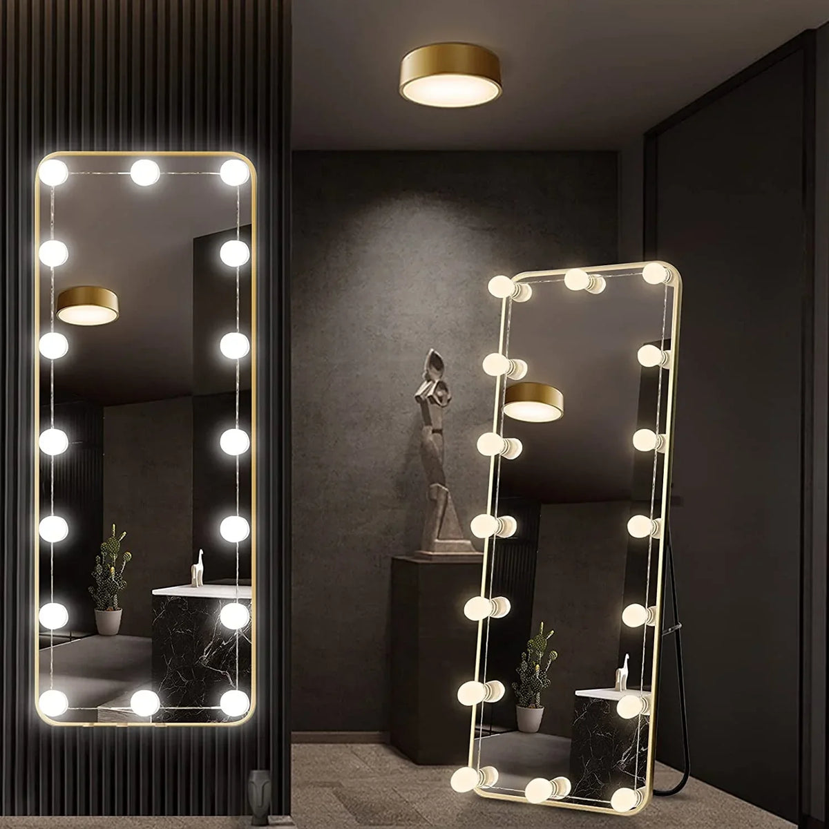 Vanity Light LED Bulbs for Makeup Mirror Stand | 10 Bulbs with 3 - Buy Online in Pakistan at Cosmia.pk