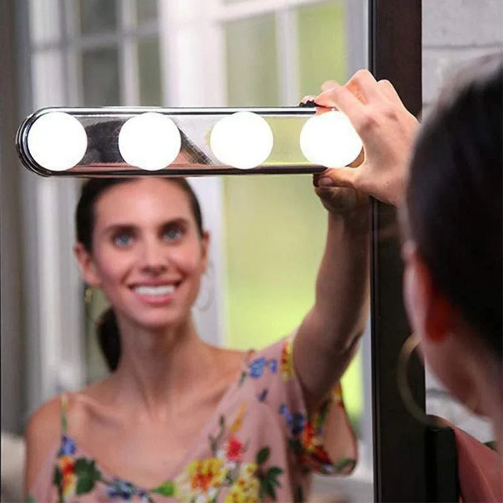 Vanity Light LED Bulbs for Makeup Mirror Stand | 10 Bulbs with 3 - Buy Online in Pakistan at Cosmia.pk