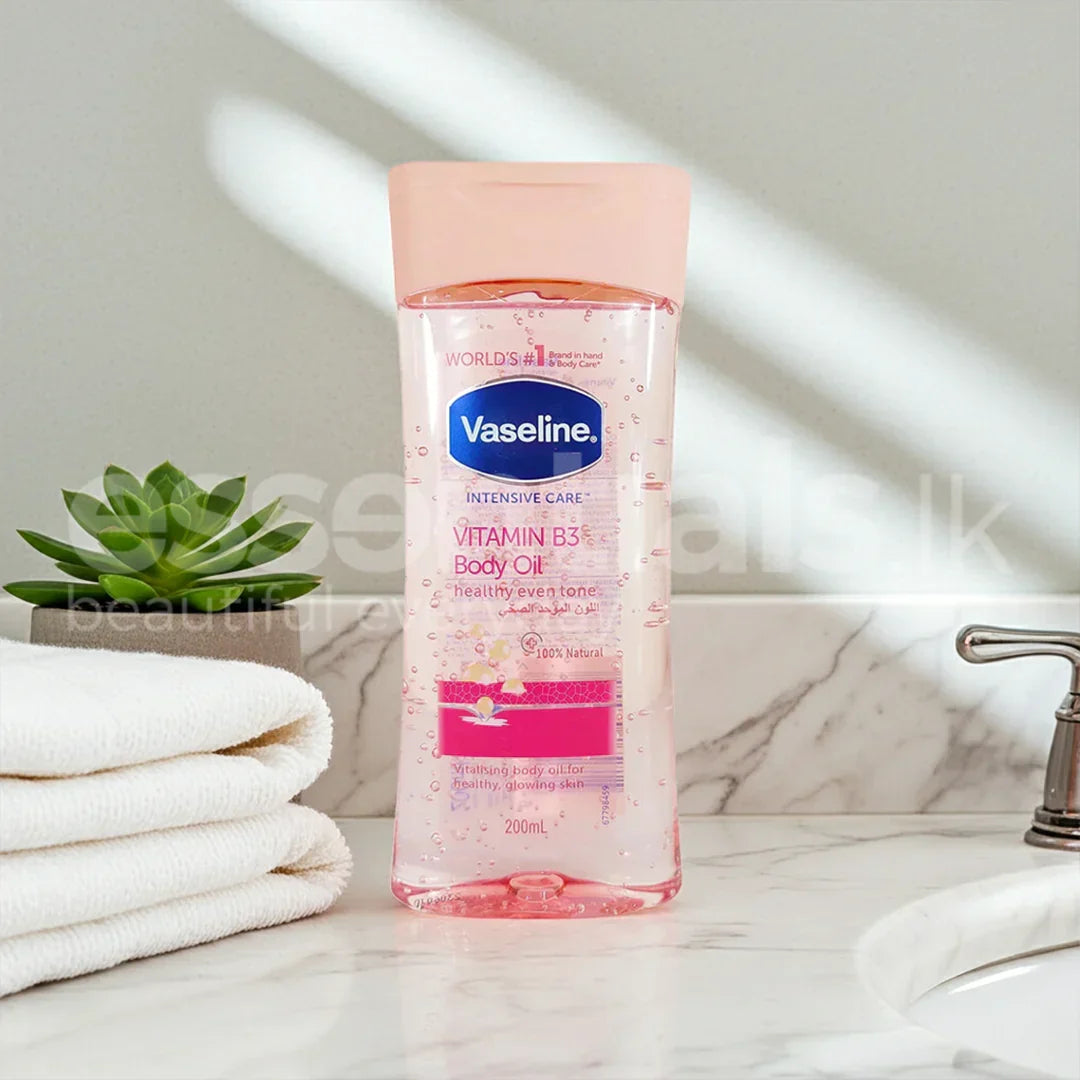 Vaseline Intensive Care Vitamin B3 Body Oil - 200ml - Buy Online in Pakistan at Cosmia.pk