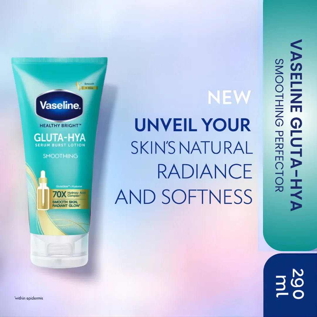 Vaseline Gluta-Hya Serum Burst Lotion Smoothing Perfector - Made in Thailand - Buy Online in Pakistan at Cosmia.pk