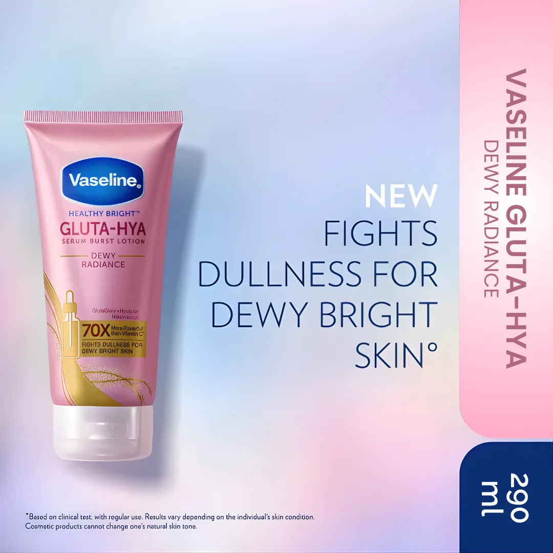 Vaseline Healthy Bright Gluta-Hya Serum Burst Lotion - Made in Thailand - Buy Online in Pakistan at Cosmia.pk