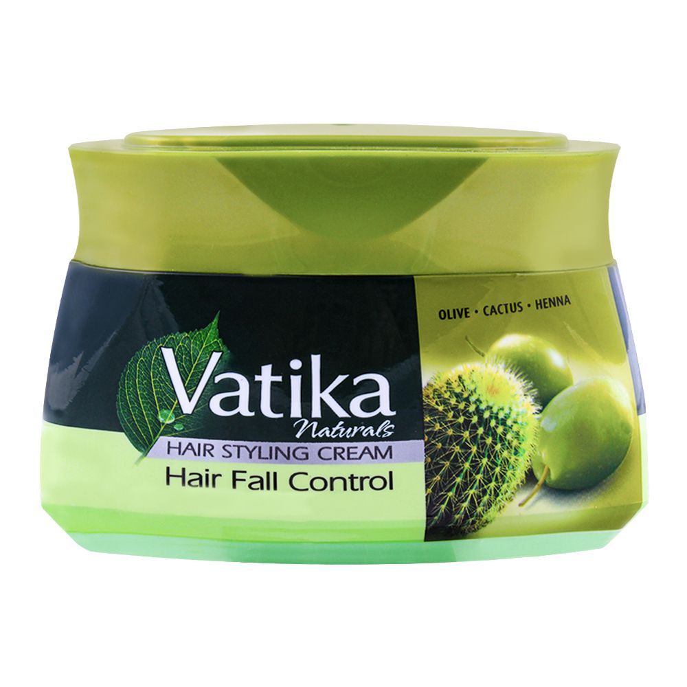 Vatika Hair Fall Control Styling Hair Cream 140ml - Buy Online in Pakistan at Cosmia.pk