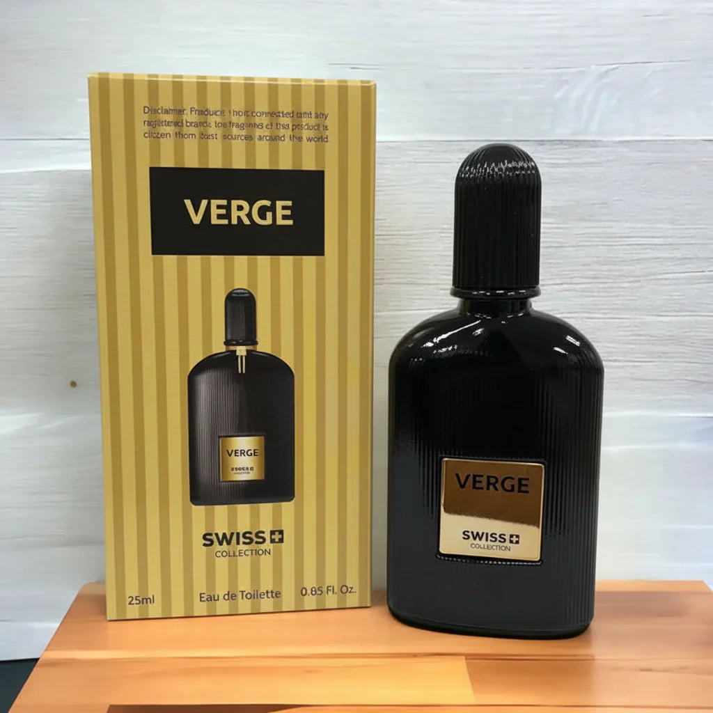 Verge by Swiss Collection Eau De Toilette for Men – 25ml - Buy Online in Pakistan at Cosmia.pk