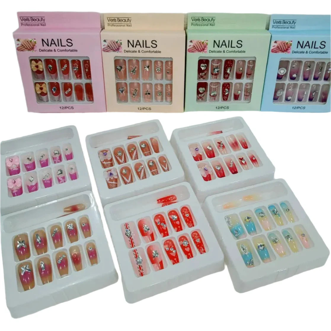 Veris Beauty Artifical Nails - Buy Online in Pakistan at Cosmia.pk