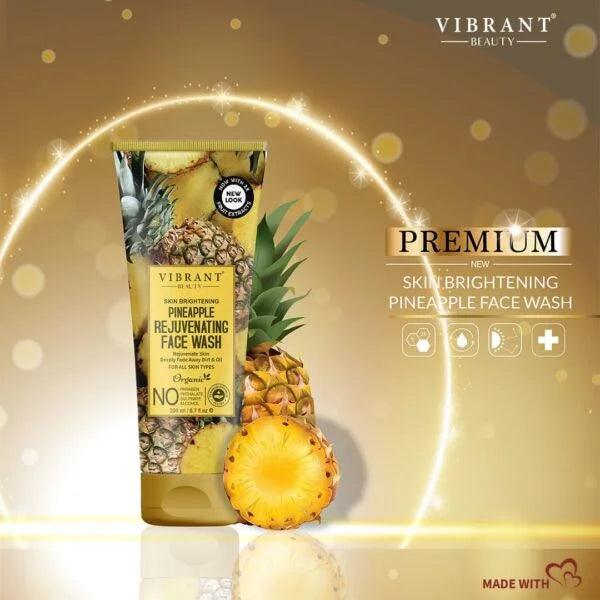 Vibrant Beauty Pineapple Refreshing Face Wash 100ml - Buy Online in Pakistan at Cosmia.pk