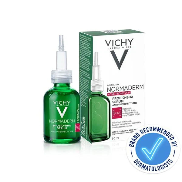 Vichy Normaderm Acne-Prone Skin Probio-BHA Serum - 30ml - Buy Online in Pakistan at Cosmia.pk