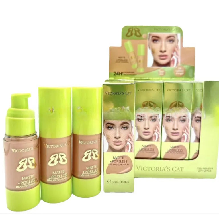 Victoria Cat Matte Poreless Foundation - Buy Online in Pakistan at Cosmia.pk