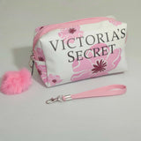 Victoria Secret Makeup Carry Pouch With Bow Keychain - Buy Online in Pakistan at Cosmia.pk