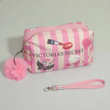 Victoria Secret Makeup Carry Pouch With Bow Keychain - Buy Online in Pakistan at Cosmia.pk