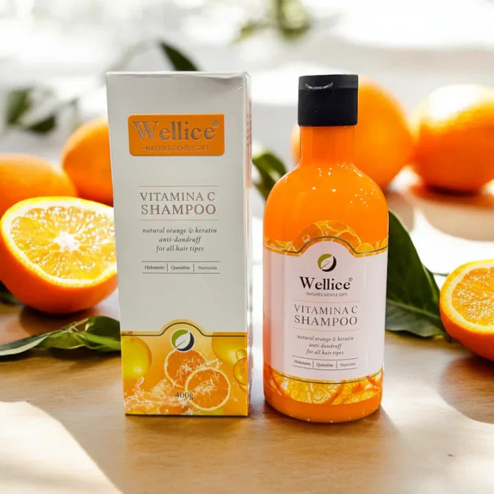 Wellice Vitamina C Shampoo - 400g - Buy Online in Pakistan at Cosmia.pk