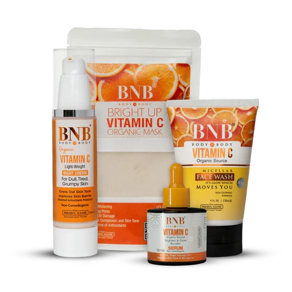 BNB Vitamin C Bright & Glow Kit - Buy Online in Pakistan at Cosmia.pk