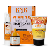 BNB Vitamin C Night Bliss Trio (Vitamin C Facewash 120ml+ Vitamin C Night Cream 50ml+ Vitamin C Serum 30ml) - Buy Online in Pakistan at Cosmia.pk