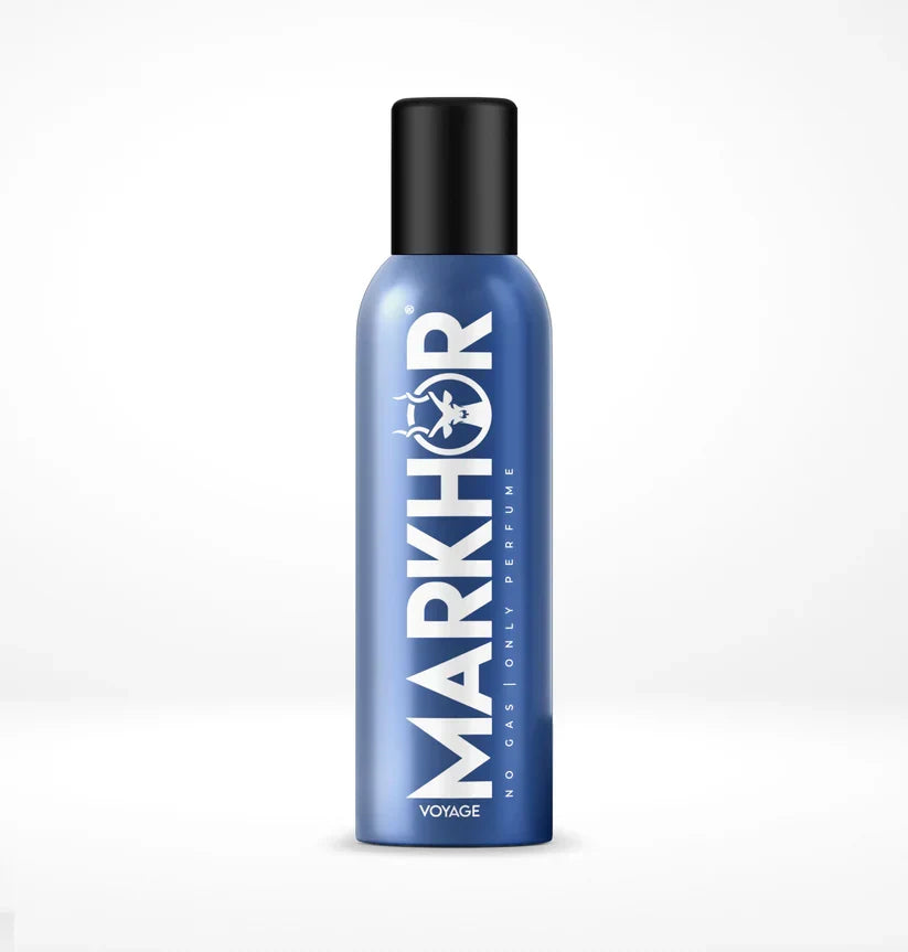 Markhor VOYAGE BLUE Body Spray for Men – 120ml - Buy Online in Pakistan at Cosmia.pk