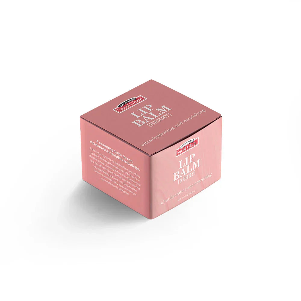 Saeed Ghani Ultra Hydrating & Nourishing Lip Balm – Berry - Buy Online in Pakistan at Cosmia.pk