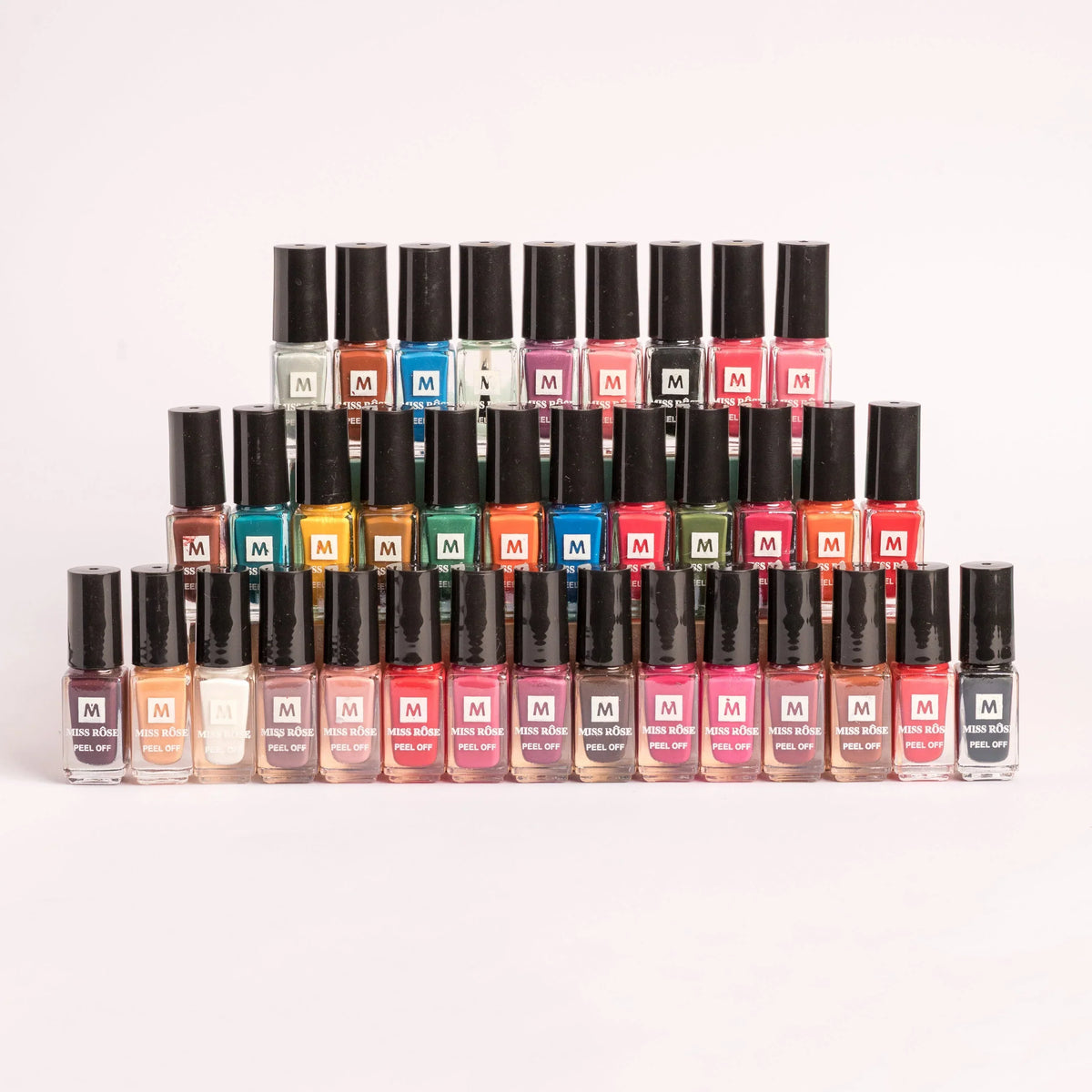 Miss Rose Color Me Peel Off Nail Paint – 36 Pcs Set - Buy Online in Pakistan at Cosmia.pk
