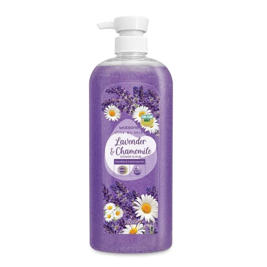 Watsons Lavender & Chamomile Shower Scrub 700ml - Buy Online in Pakistan at Cosmia.pk