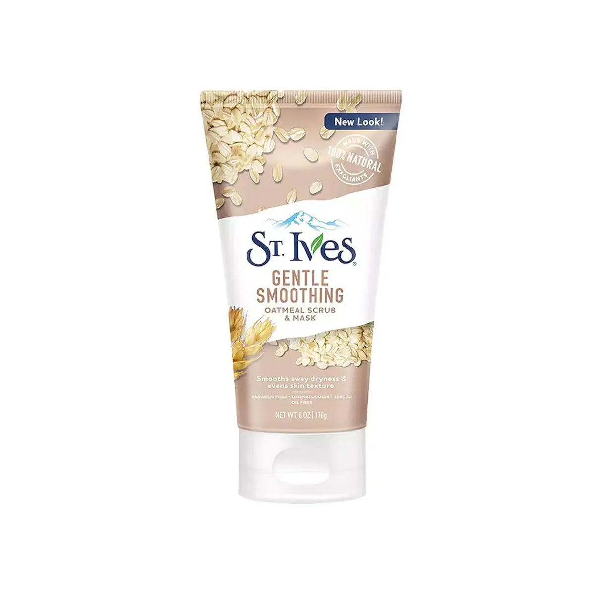 St. Ives Nourish & Smooth Oatmeal Scrub & Mask - 170g - Buy Online in Pakistan at Cosmia.pk