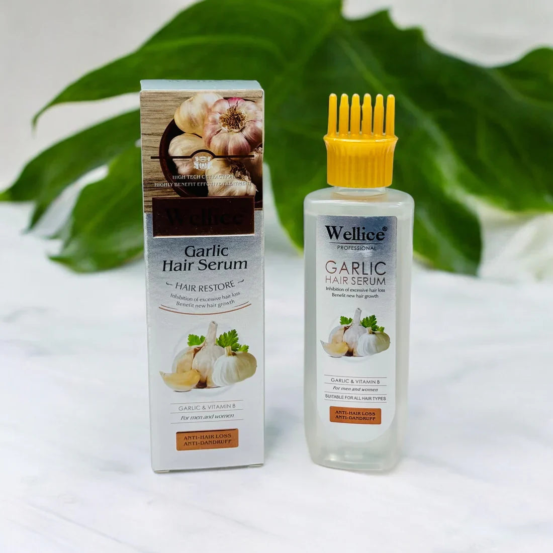 Wellice Garlic Hair Serum 200ML - Buy Online in Pakistan at Cosmia.pk