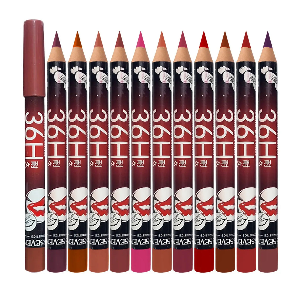 36H Lip Pencils Set - Buy Online in Pakistan at Cosmia.pk