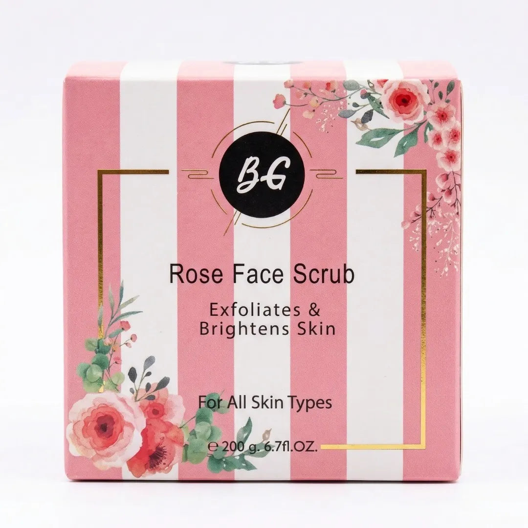 BG Rose Face Scrub - 200g - Buy Online in Pakistan at Cosmia.pk