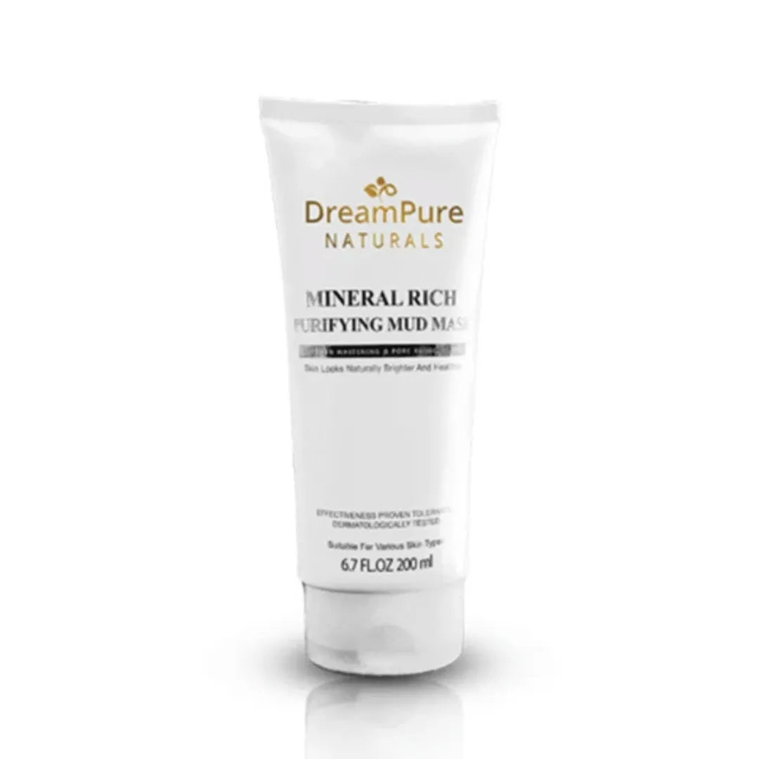 Dream Pure Naturals Mineral Rich Purifying Mud Mask - 200ml - Buy Online in Pakistan at Cosmia.pk