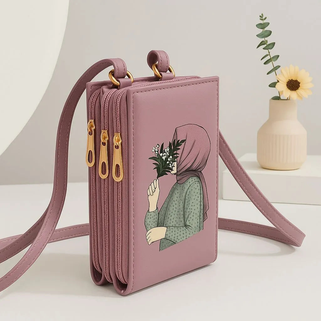 Hijab Print Crossbody Bag - Buy Online in Pakistan at Cosmia.pk