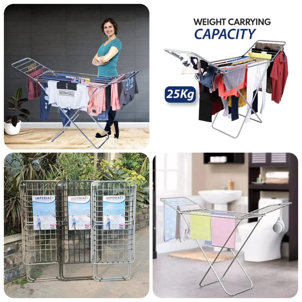 Foldable Cloth Dryer Stand - Buy Online in Pakistan at Cosmia.pk