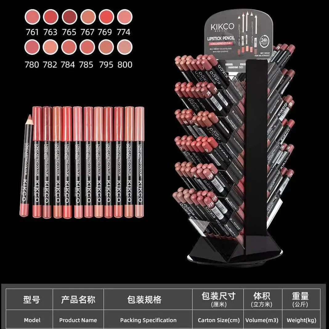 KIKCO Jumbo Pencil with Lipstick Color – 12 Different Colors Pack - Buy Online in Pakistan at Cosmia.pk