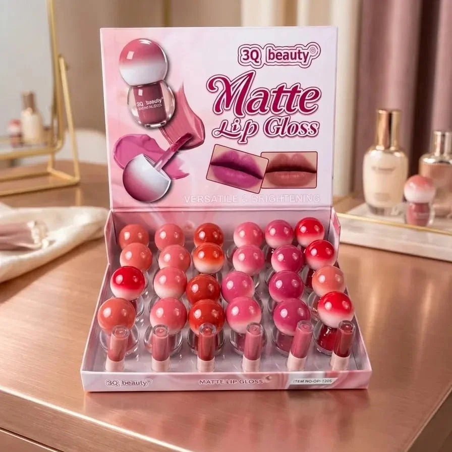 3Q Beauty Versatile & Brightening Lip Gloss – Pack of 12 - Buy Online in Pakistan at Cosmia.pk