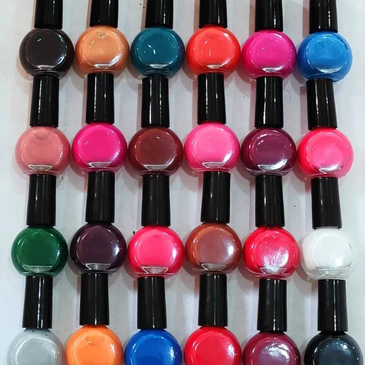 New 24 Pcs Nail Polish Peel Off - Buy Online in Pakistan at Cosmia.pk