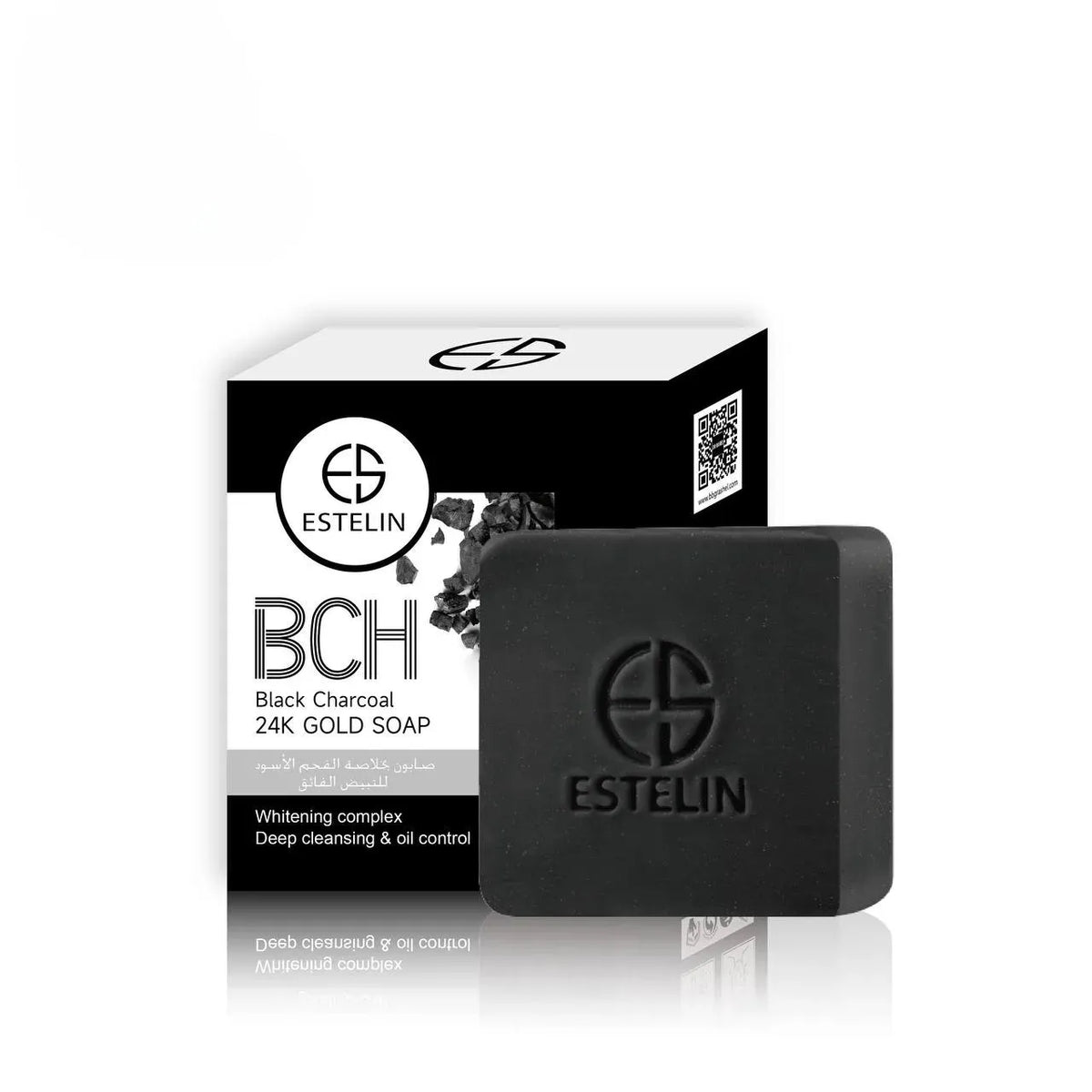 ESTELIN Black Charcoal 24k Gold Soap - 100g - Buy Online in Pakistan at Cosmia.pk