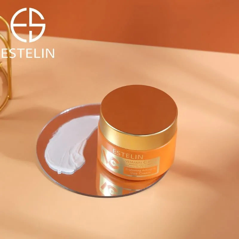 ESTELIN Vitamin C Plus Hyaluronic Acid Niacinamide Day Cream - 50g - Buy Online in Pakistan at Cosmia.pk