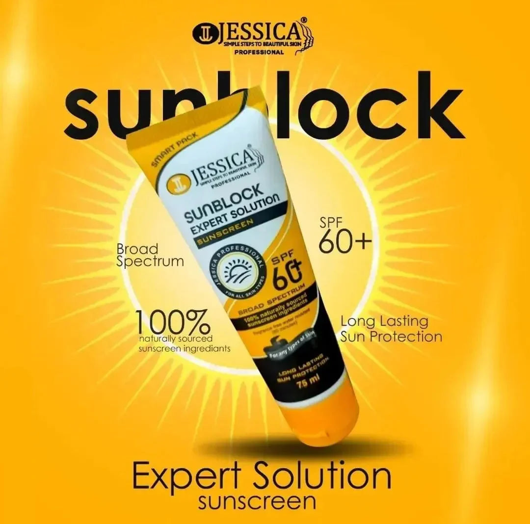 Jessica Sunblock SPF 60+ Expert Solution - Buy Online in Pakistan at Cosmia.pk