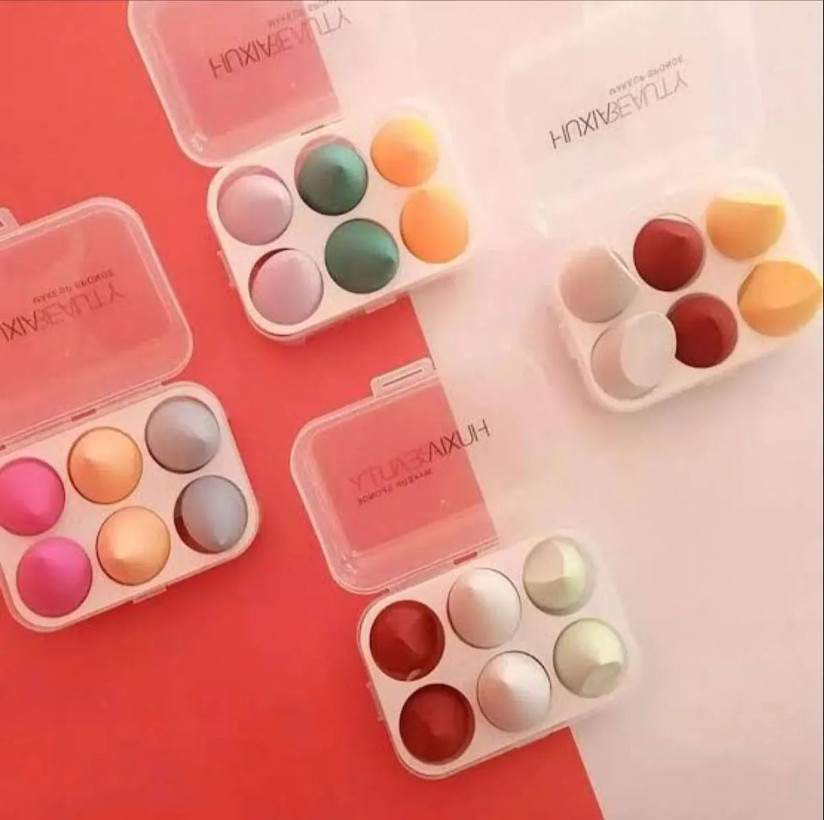 6in1 Huxia Beauty Blender Puff – Each Box - Buy Online in Pakistan at Cosmia.pk